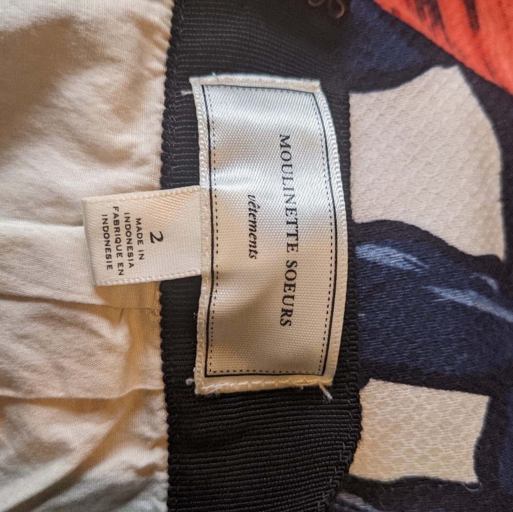 Moulinette Soeur ANTHROPOLOGIE Floral Pencil Skirt - Picture 8 of 8